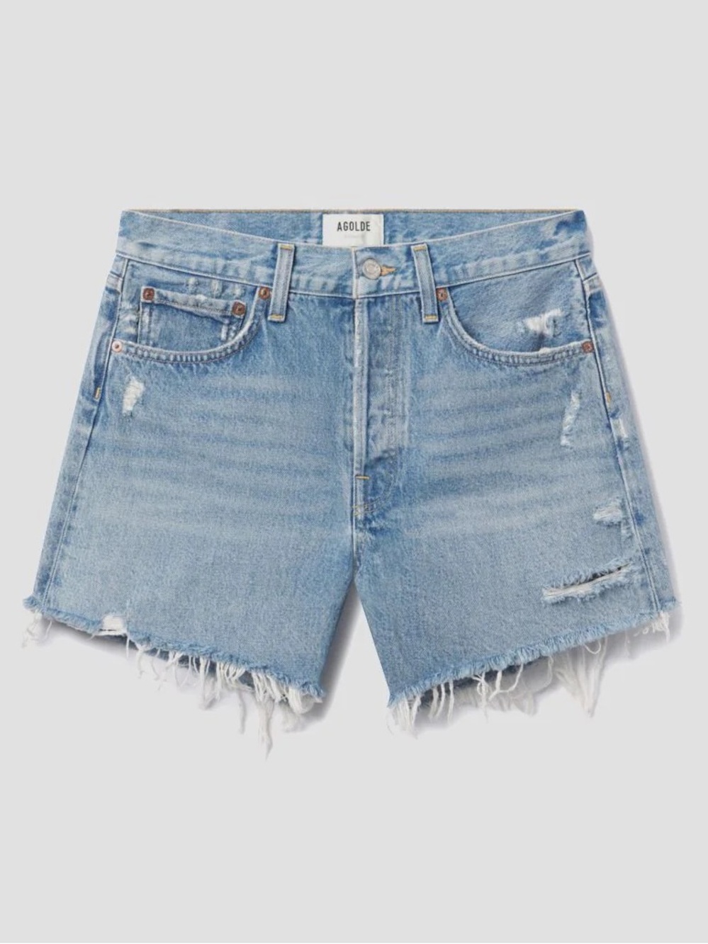 Agolde Parker Long Shorts Swapmeet